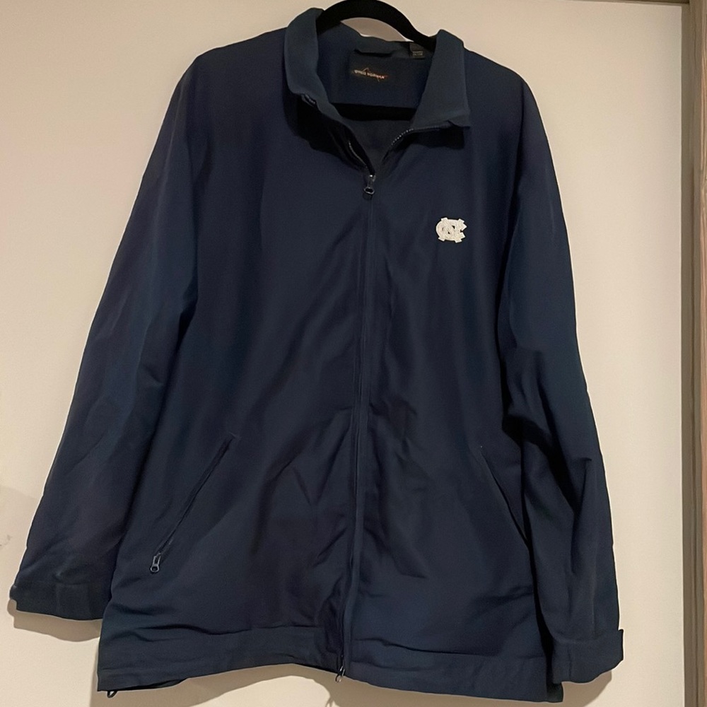North Carolina Greg Norman windbreaker size large